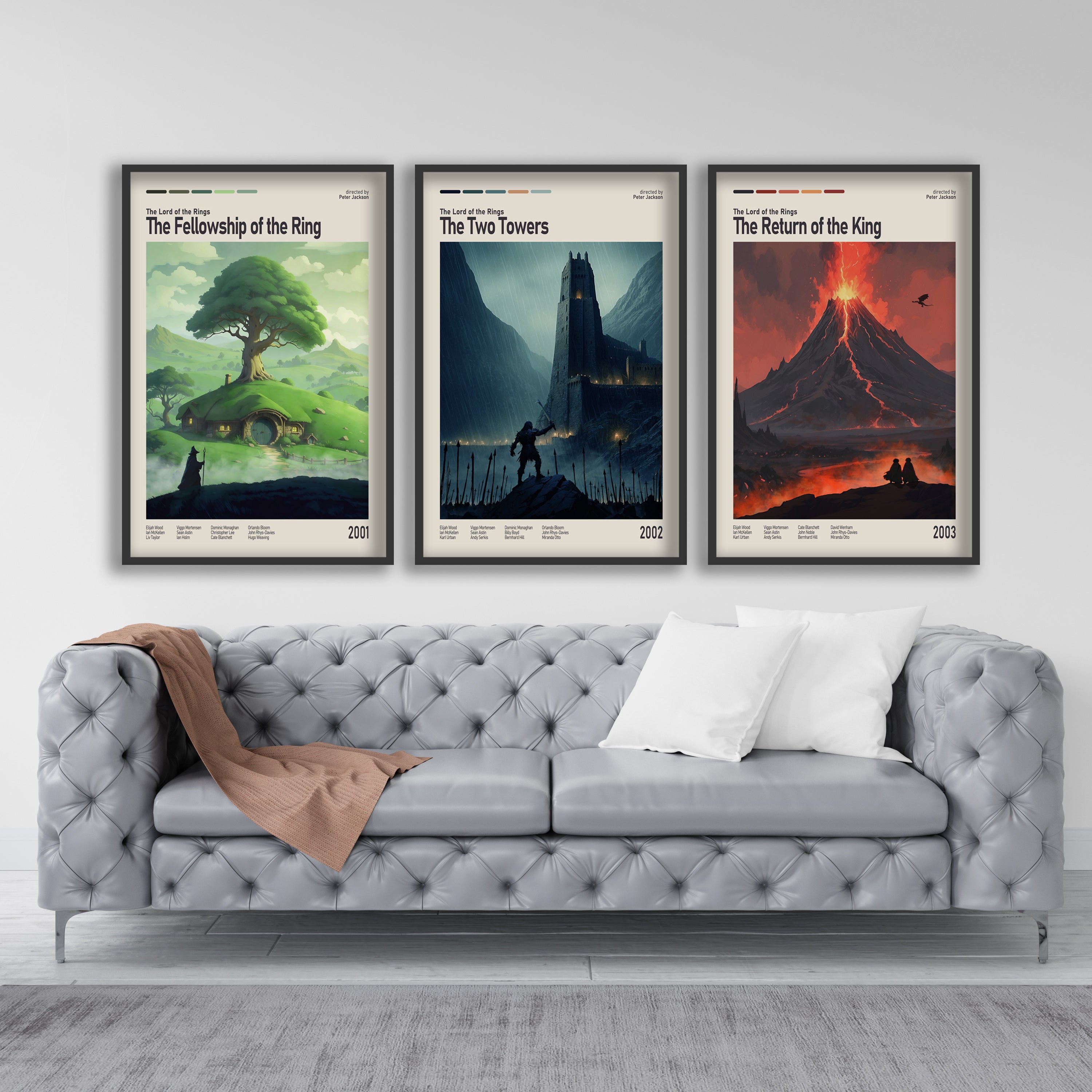 Custom Movie Poster Canvas Wall Art – Any Film – Made In UK