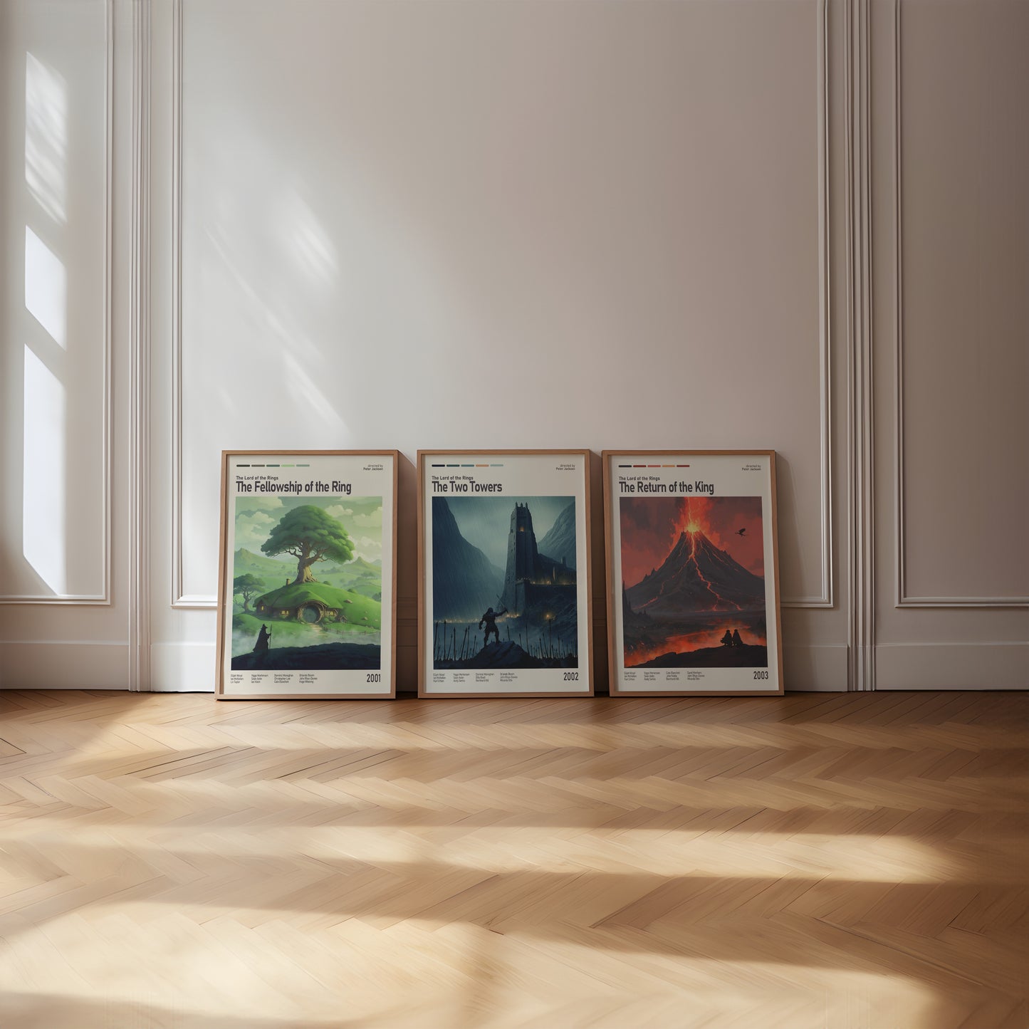 Movie Poster Set Lotr - Lord of the Rings Art Prints - Trio Poster Set