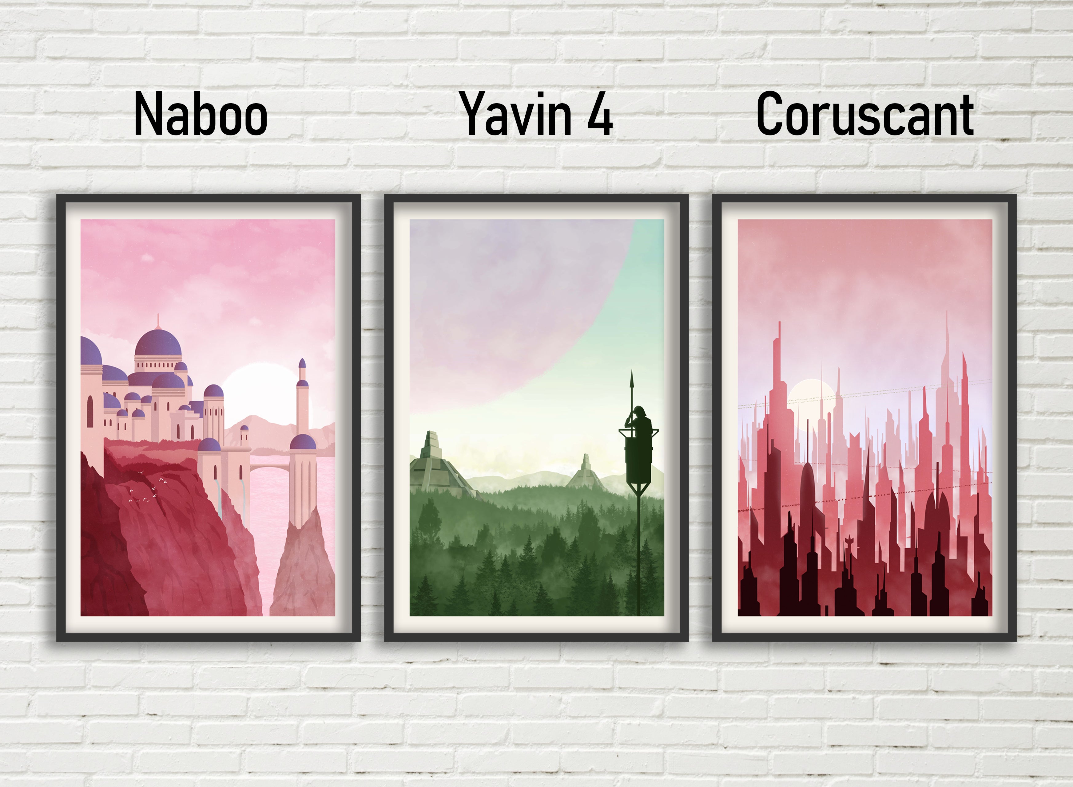 Naboo Poster Painting deals canvas 12*18inch