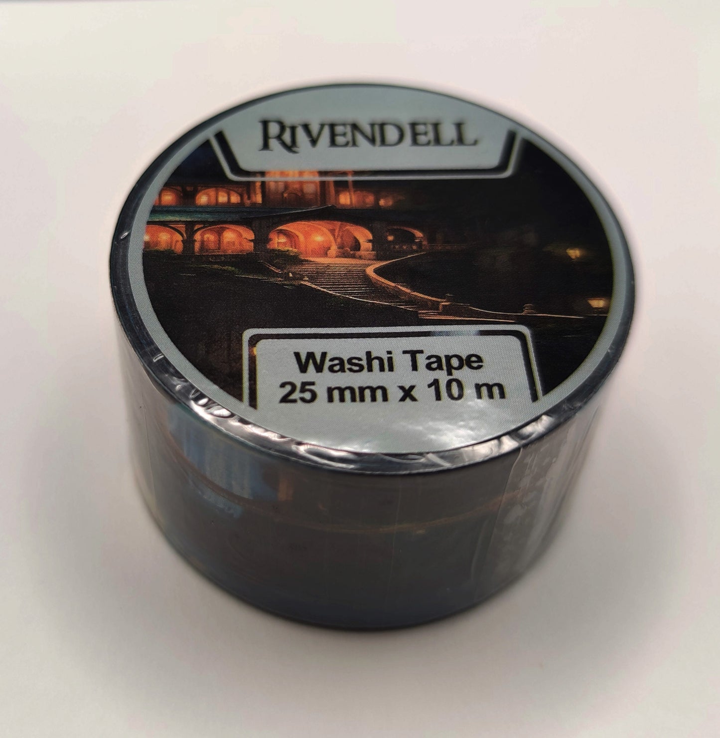 Lotr Washi Tape - Full Moon in Rivendell - Lord of the Rings Gift Tape - Decorative, Scrapbook Supplies, Mask Papercraft