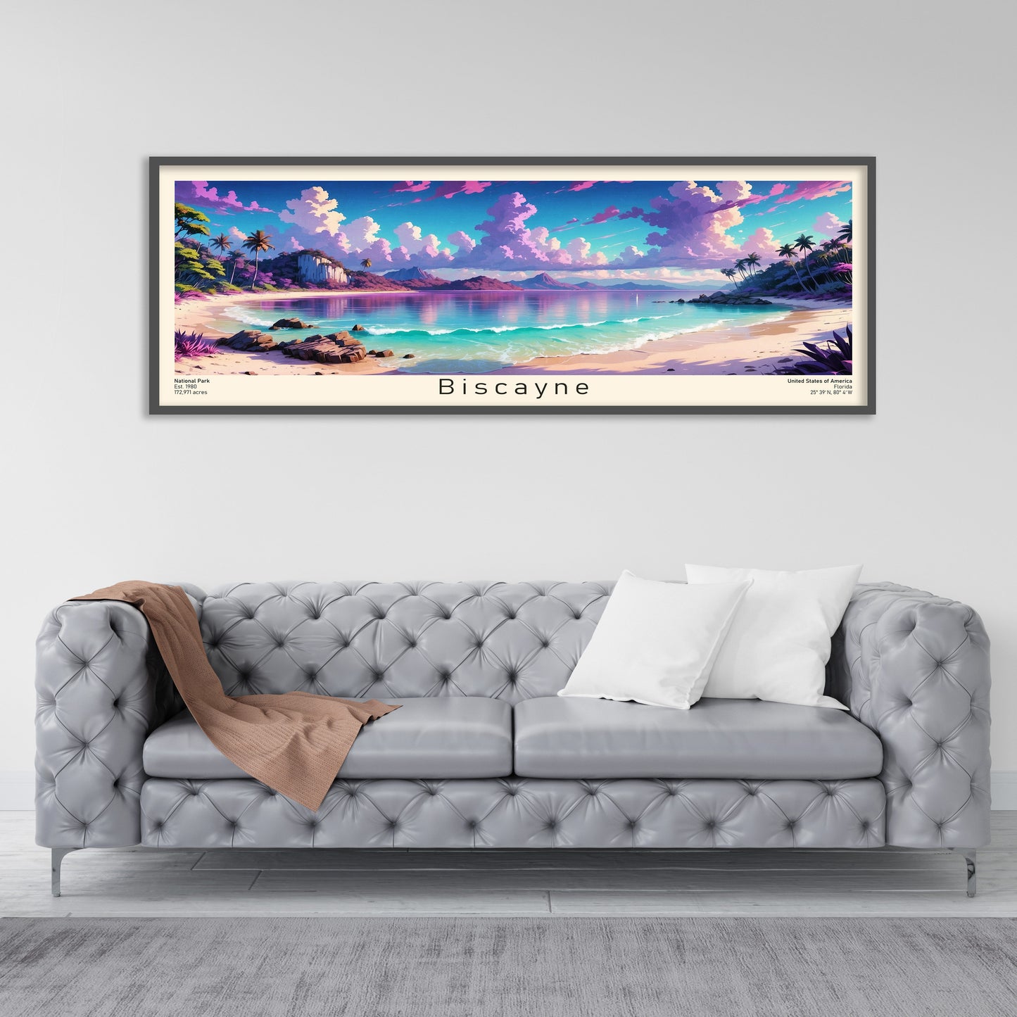 National Park USA Panoramic Poster Sets - Panorama Painting NPS - Wall Decor Modern - Scenic Poster - horizontal poster